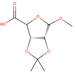 (3aS,4S,6R,6aR)-6-Methoxy-2,2-dimethyltetrahydrofuro[3,4-d][1,3]dioxole-4-carboxylic acid|CS-0064750|54622-95-6
