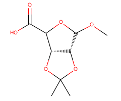 (3aS,4S,6R,6aR)-6-Methoxy-2,2-dimethyltetrahydrofuro[3,4-d][1,3]dioxole-4-carboxylic acid|CS-0064750|54622-95-6