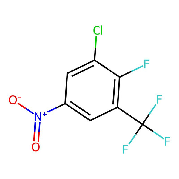 1-Chloro-2-fluoro-5-nitro-3-(trifluoromethyl)benzene|CS-0059141|914225-55-1