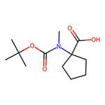 1-{[(tert-butoxy)carbonyl](methyl)amino}cyclopentane-1-carboxylic acid|CS-0239678|146000-38-6