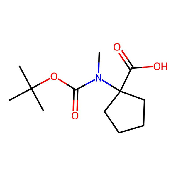 1-{[(tert-butoxy)carbonyl](methyl)amino}cyclopentane-1-carboxylic acid|CS-0239678|146000-38-6