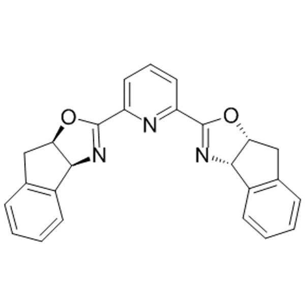 (-)-2,6-Bis[(3aS,8aR)-3a,8a-dihydro-8H-indeno[1,2-d]oxazolin-2-yl]pyridine, min. 97% Indenyl-PYBOX|07-0280|185346-09-2