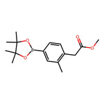 Methyl 2-(2-methyl-4-(4,4,5,5-tetramethyl-1,3,2-dioxaborolan-2-yl)phenyl)acetate|CS-0162754|1415960-54-1