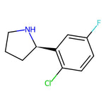 (R)-2-(2-Chloro-5-fluorophenyl)pyrrolidine|CS-0438356|1223405-13-7