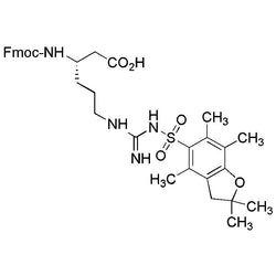 Fmoc-Nw-(2,2,4,6,7-pentamethyldihydrobenzofuran-5-sulfonyl)-L-b-homoarginine|31949|401915-53-5