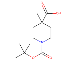 1-Boc-4-Methylpiperidine-4-carboxylic acid, 97%|911769|189321-63-9