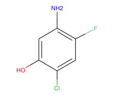 5-Amino-2-chloro-4-fluorophenol|CS-0097738|84478-72-8