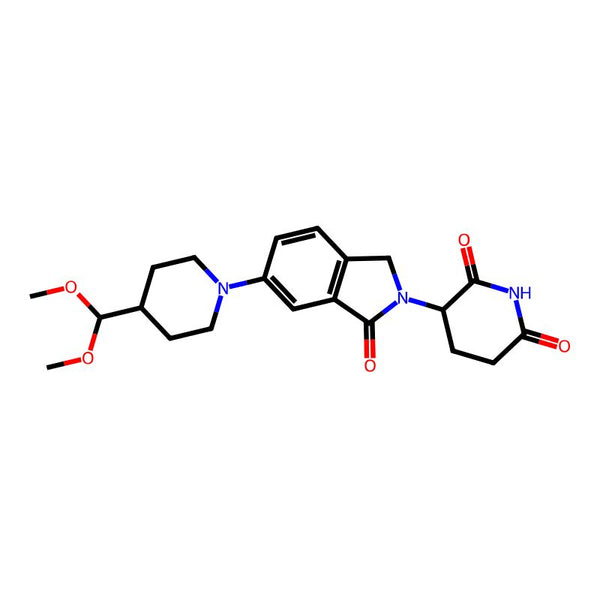 3-(6-(4-(Dimethoxymethyl)piperidin-1-yl)-1-oxoisoindolin-2-yl)piperidine-2,6-dione|CS-1239186|2839672-37-4