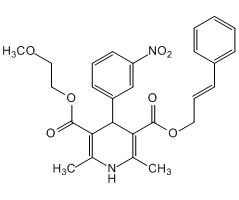 Cilnidipine, 99%, a dual L- and N-type calcium channel blocker and displays antihypertensive, sympatholytic and neuroprotective activity|927378|132203-70-4
