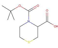 4-(tert-Butoxycarbonyl)thiomorpholine-3-carboxylic acid|CS-D0738|128453-98-5