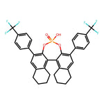 (11bR)?-8,?9,?10,?11,?12,?13,?14,?15-Octahydro-?4-?hydroxy-?2,?6-?bis[4-?(trifluoromethyl)?phenyl]?-4-?oxide-dinaphtho[2,?1-?d:1',?2'-?f]?[1,?3,?2]?dioxaphosphepin|CS-0093372|791616-70-1