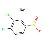 Sodium 3-chloro-4-fluorobenzenesulfinate|CS-0199697|1101822-79-0
