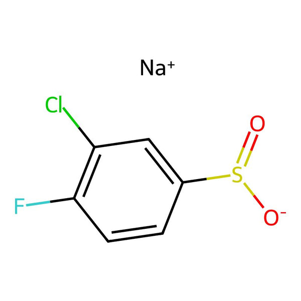 Sodium 3-chloro-4-fluorobenzenesulfinate|CS-0199697|1101822-79-0