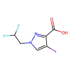 1-(2,2-Difluoroethyl)-4-iodo-1h-pyrazole-3-carboxylic acid|CS-0267927|1354706-66-3