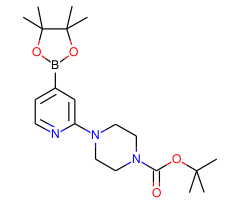 tert-Butyl 4-(4-(4,4,5,5-tetramethyl-1,3,2-dioxaborolan-2-yl)pyridin-2-yl)piperazine-1-carboxylate|CS-0038771|936250-21-4