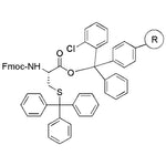 Fmoc-S-trityl-L-cysteine-2-chlorotrityl resin (0.3 - 0.9 meq/g, 200 - 400 mesh)|04231