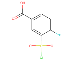 3-Chlorosulfonyl-4-fluorobenzoic acid|CS-0038682|2267-40-5