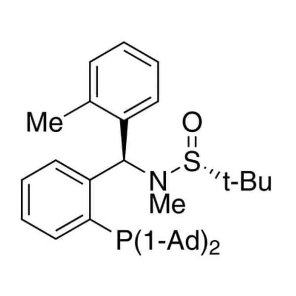 [S(R)]-N-[(R)-[2-(Diadamantanphosphino)phenyl](2-methylphenyl)methyl]-N,2-dimethyl-2-propanesulfinamide, 95%|15-0029