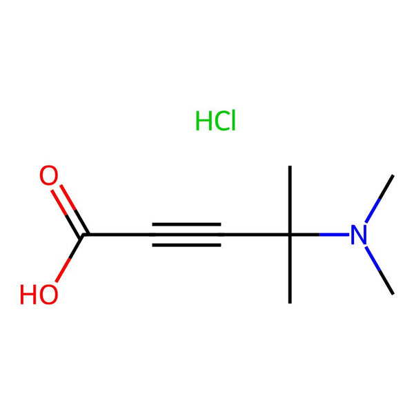 4-(Dimethylamino)-4-methyl-2-pentynoic acid (hydrochloride)|CS-0694334|2595201-64-0
