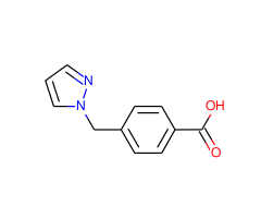 4-((1H-Pyrazol-1-yl)methyl)benzoic acid|CS-0110897|160388-53-4