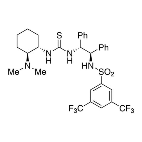 N-[(1R,2R)-2-[[[[(1S,2S)-2-(Dimethylamino)cyclohexyl]amino]thioxomethyl]amino]-1,2-diphenylethyl]-3,5-bis(trifluoromethyl)benzenesulfonamide, 95%, (99% ee)|07-6360|1448608-07-8
