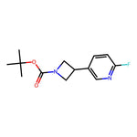 tert-Butyl 3-(6-fluoropyridin-3-yl)azetidine-1-carboxylate|CS-0097479|1801986-14-0