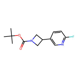 tert-Butyl 3-(6-fluoropyridin-3-yl)azetidine-1-carboxylate|CS-0097479|1801986-14-0