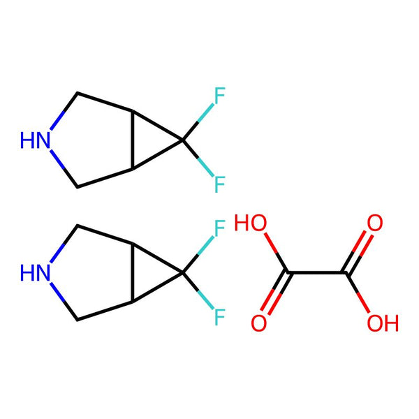 6,6-Difluoro-3-azabicyclo[3.1.0]hexane oxalate(2:1)|CS-0050370|1630906-58-9