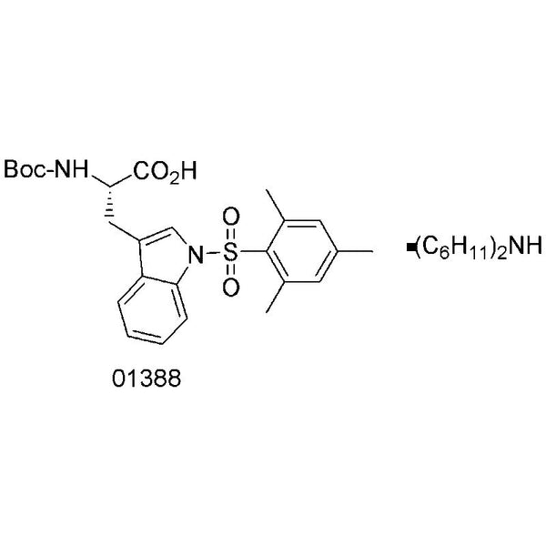 Na-Boc-Nin-mesitylene-2-sulfonyl-L-tryptophan dicyclohexylammonium salt|01388|92916-48-8