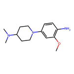 1-(4-Amino-3-methoxyphenyl)-N,N-dimethylpiperidin-4-amine|CS-0046683|1089279-91-3