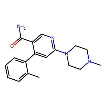 6-(4-Methylpiperazin-1-yl)-4-(o-tolyl)nicotinamide|C1762685|342417-01-0