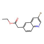 Ethyl 2-(3-bromoquinolin-6-yl)acetate|CS-D0355|1393353-34-8