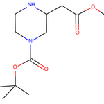 tert-Butyl 3-(2-methoxy-2-oxoethyl)piperazine-1-carboxylate|CS-0047093|183742-33-8