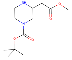 tert-Butyl 3-(2-methoxy-2-oxoethyl)piperazine-1-carboxylate|CS-0047093|183742-33-8