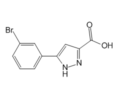 5-(3-Bromophenyl)-1H-pyrazole-3-carboxylic acid, 97%|225089|1135821-47-4