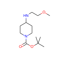tert-Butyl 4-((2-methoxyethyl)amino)piperidine-1-carboxylate|CS-W022998|710972-40-0
