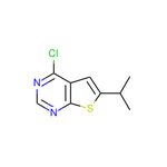 4-Chloro-6-isopropylthieno[2,3-d]pyrimidine|CS-0036084|439692-52-1