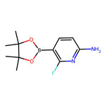 6-Fluoro-5-(4,4,5,5-tetramethyl-1,3,2-dioxaborolan-2-yl)pyridin-2-amine|CS-0061090|944401-67-6