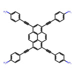 4,4',4'',4'''-(Pyrene-1,3,6,8-tetrayltetrakis(ethyne-2,1-diyl))tetraaniline|CS-0110958|1404196-75-3