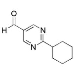 2-Cyclohexyl-5-pyrimidinecarbaldehyde|26629|959240-13-2