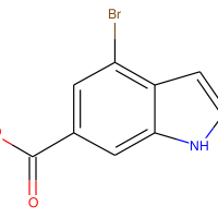 4-Bromo-1H-indole-6-carboxylic acid|CS-0051013|374633-27-9
