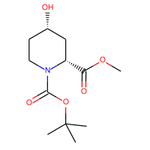(2R,4S)-N-Boc-4-hydroxypiperidine-2-carboxylic acid methyl ester|CS-W000270|321744-26-7