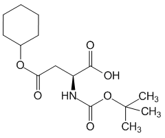 (S)-2-((tert-Butoxycarbonyl)amino)-4-(cyclohexyloxy)-4-oxobutanoic acid|CS-W012040|73821-95-1