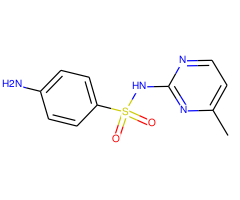 Sulfonamide methyl pyrimidine in methanol, reference material, 100 μg/mL|914951|127-79-7