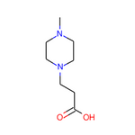 4-Methyl-1-piperazinepropanoic acid|CS-0205907|55480-45-0