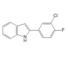 2-(3-Chloro-4-fluorophenyl)indole, 98%|185325|1868-88-8