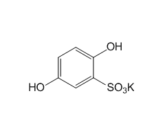 Hydroquinonesulfonic acid potassium salt, 98%|238578|21799-87-1