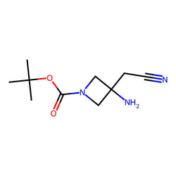 tert-Butyl 3-amino-3-(cyanomethyl)azetidine-1-carboxylate|CS-0635805|2090930-08-6