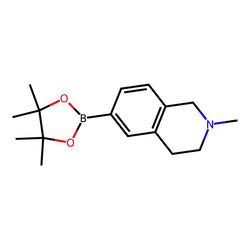 2-Methyl-6-(4,4,5,5-tetramethyl-1,3,2-dioxaborolan-2-yl)-1,2,3,4-tetrahydroisoquinoline|CS-0131457|922718-57-8