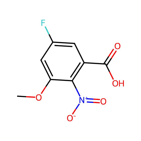5-Fluoro-3-methoxy-2-nitrobenzoic acid|CS-0112593|1007113-04-3